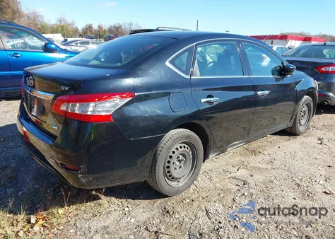 2014 Nissan Sentra Sv из США, поврежденный, VIN 3N1AB7AP5EL667937